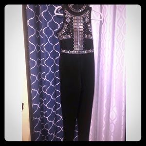 A black jumpsuit